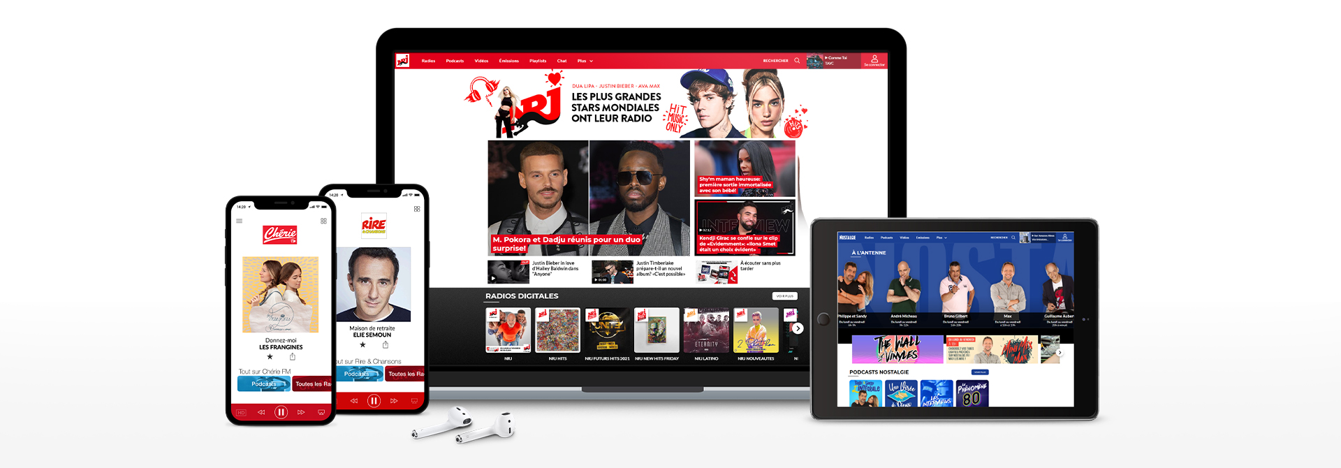 audio digital groupe nrj pub locale