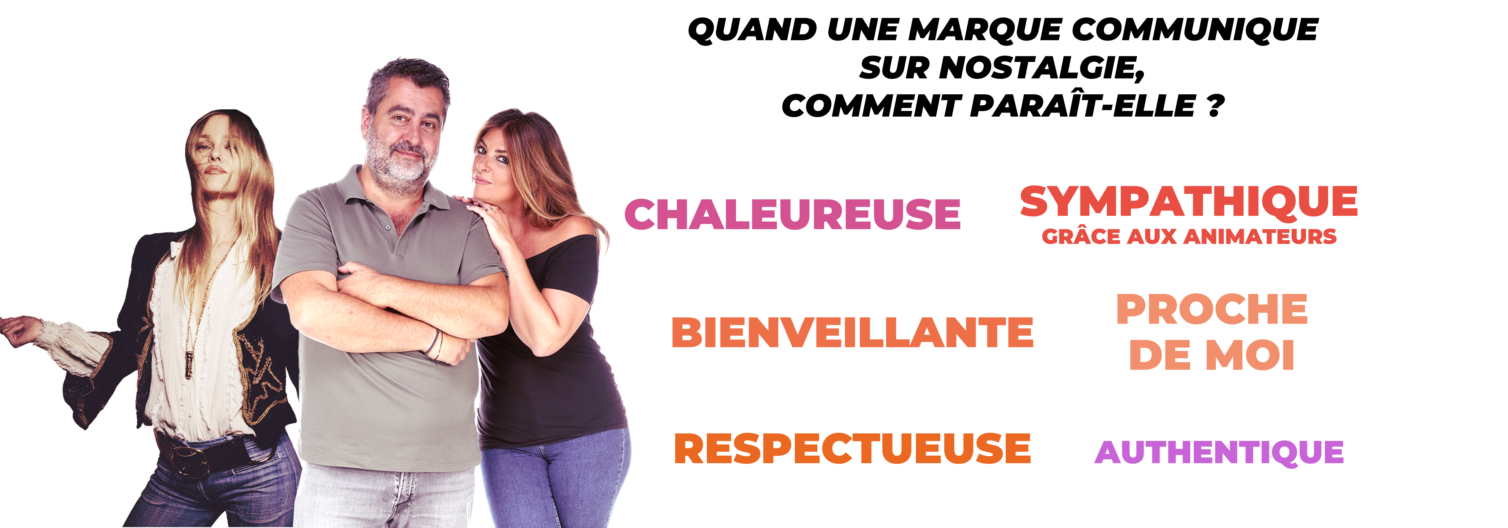 Etude Bilendi x NRJ Global "Quand une marque communique sur NOSTALGIE, comment paraît-elle ? »