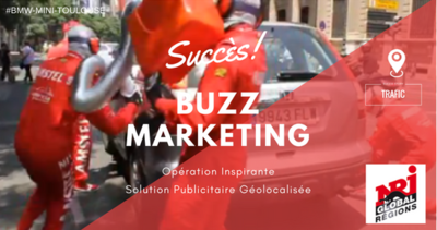 [Inspiration] "Buzz marketing" pour BMW-MINI à Toulouse
